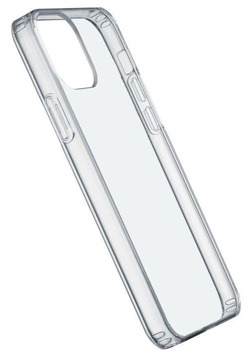 TECNOSHOP Custodia cover per iPhone 12 Max e 12 Pro Cellular Line Clear Duo rigida trasparente